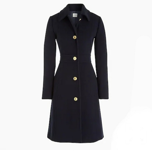 J. Crew Factory Jackets & Coats J Crew Woolblend Lady Coat Poshmark